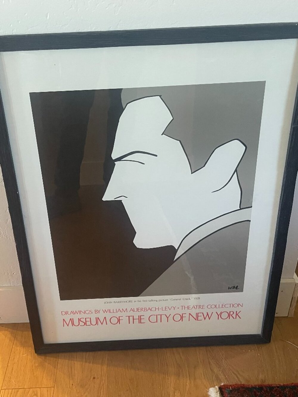 Museum of the City of New York John Barrymore in General Crack